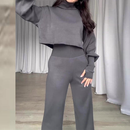 VERA - Ensemble Col Roulé & Pantalon